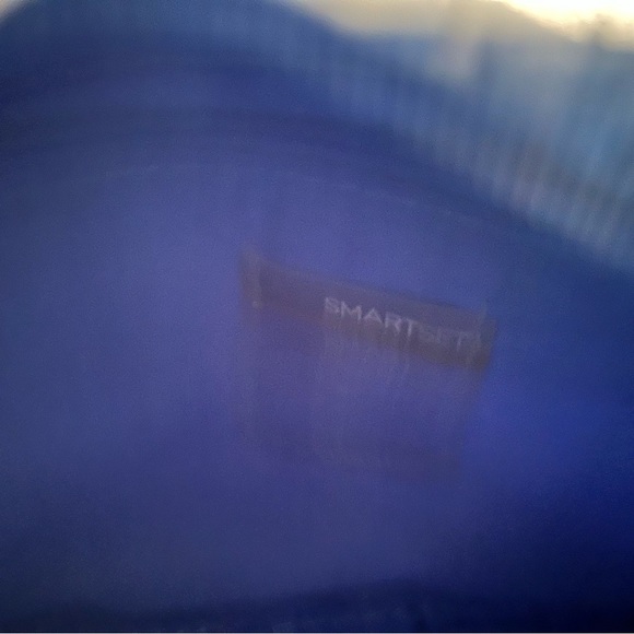 SmartSet Cobalt Blue Small Cross Body Purse - Picture 3 of 10